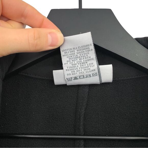 FREE COUNTRY Softshell Parka Coat Black L - Picture 8 of 13